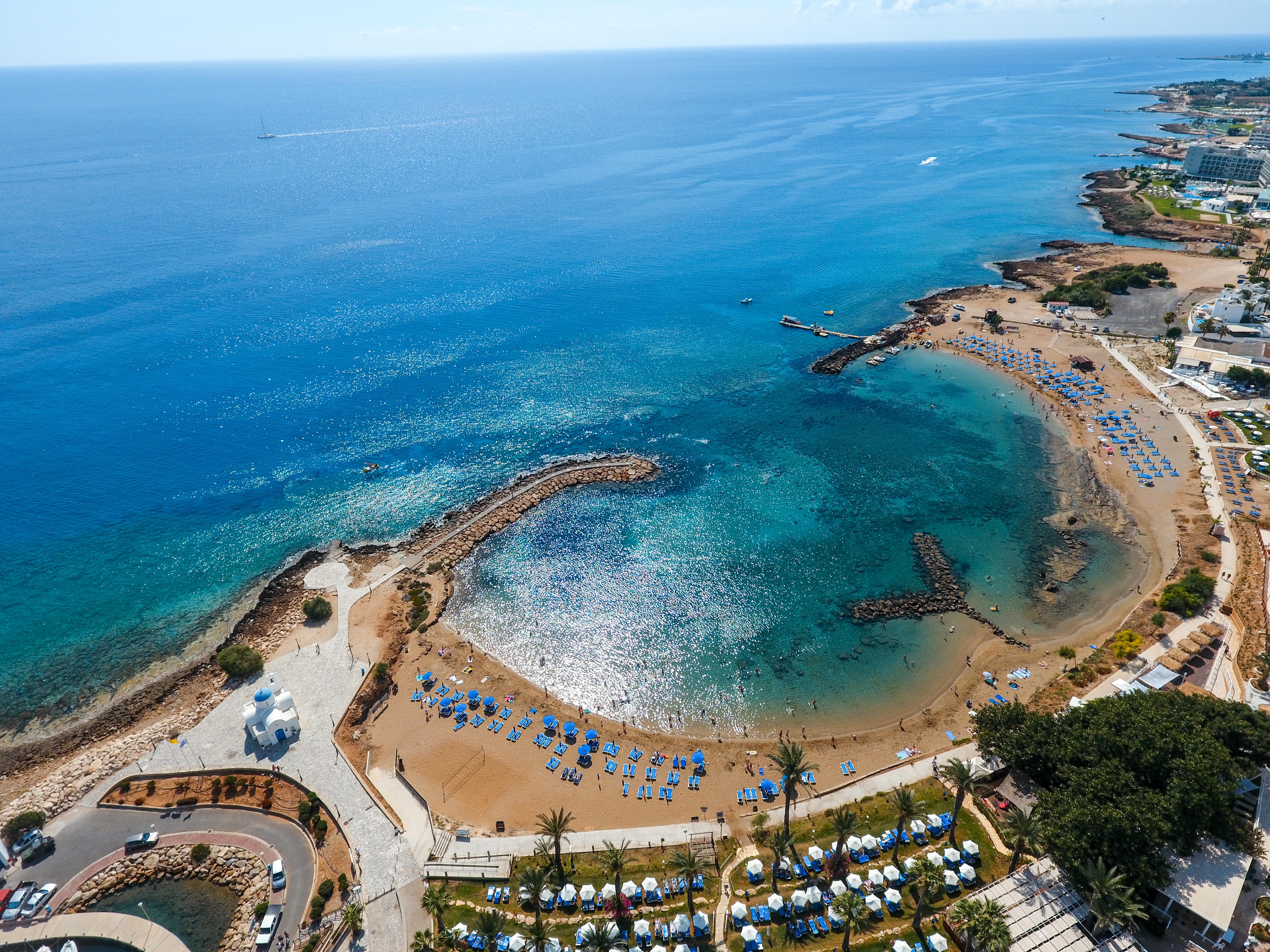 Golden Coast Beach Hotel Protaras Exterior photo